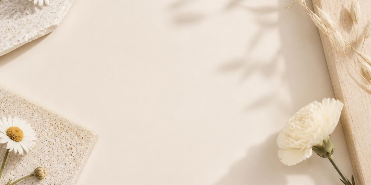 Image of cream minimalist background