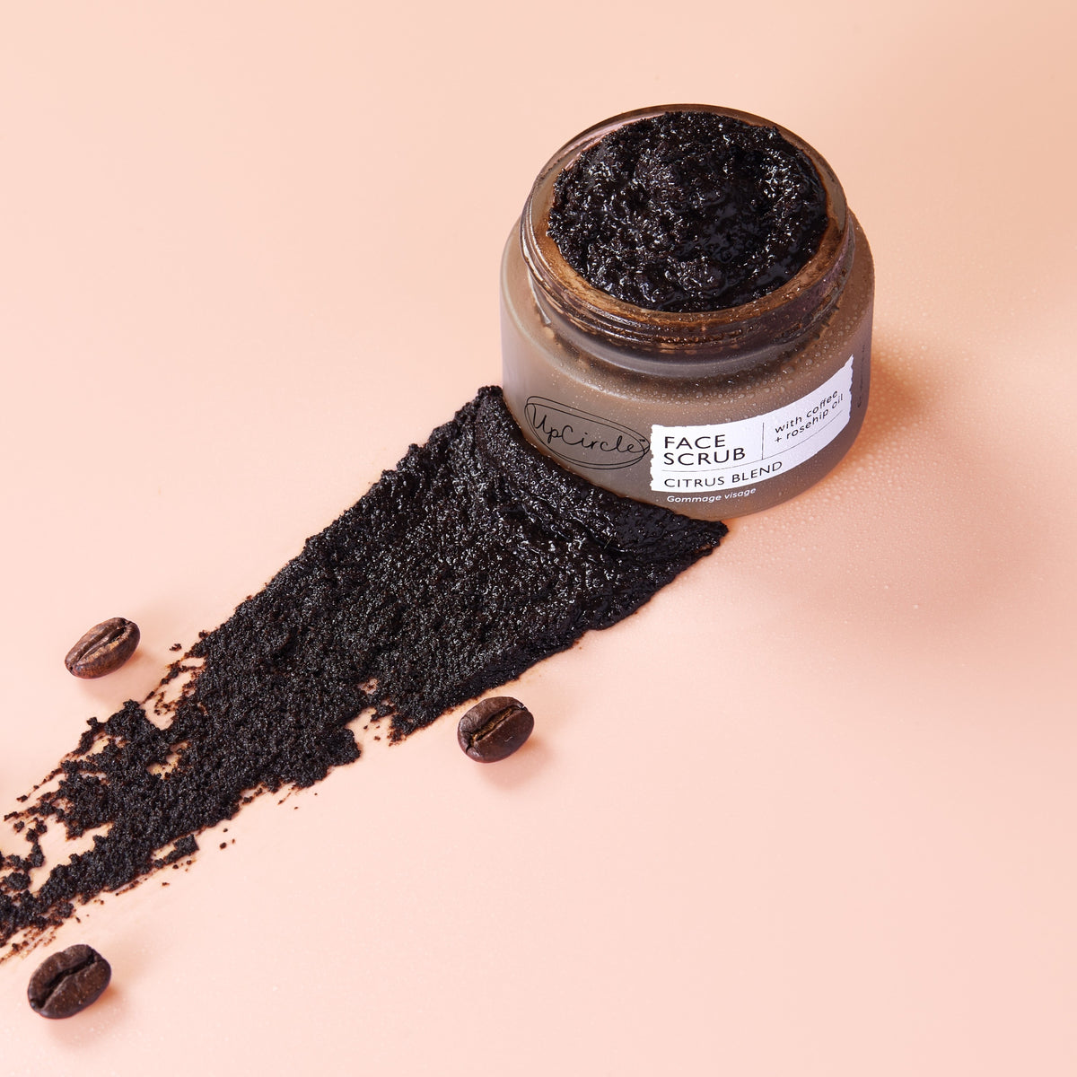 UpCircle Face Scrub with Coffee + Rosehip Oil - Citrus Blend 30g