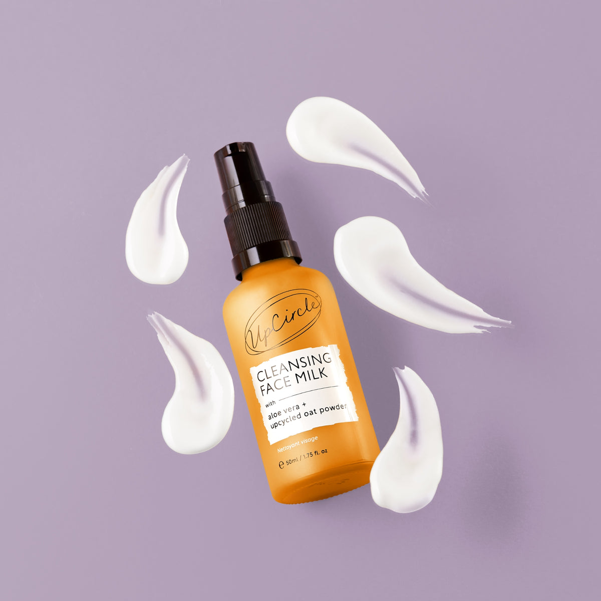 UpCircle Cleansing Face Milk with Aloe Vera + Oat Powder 50ml