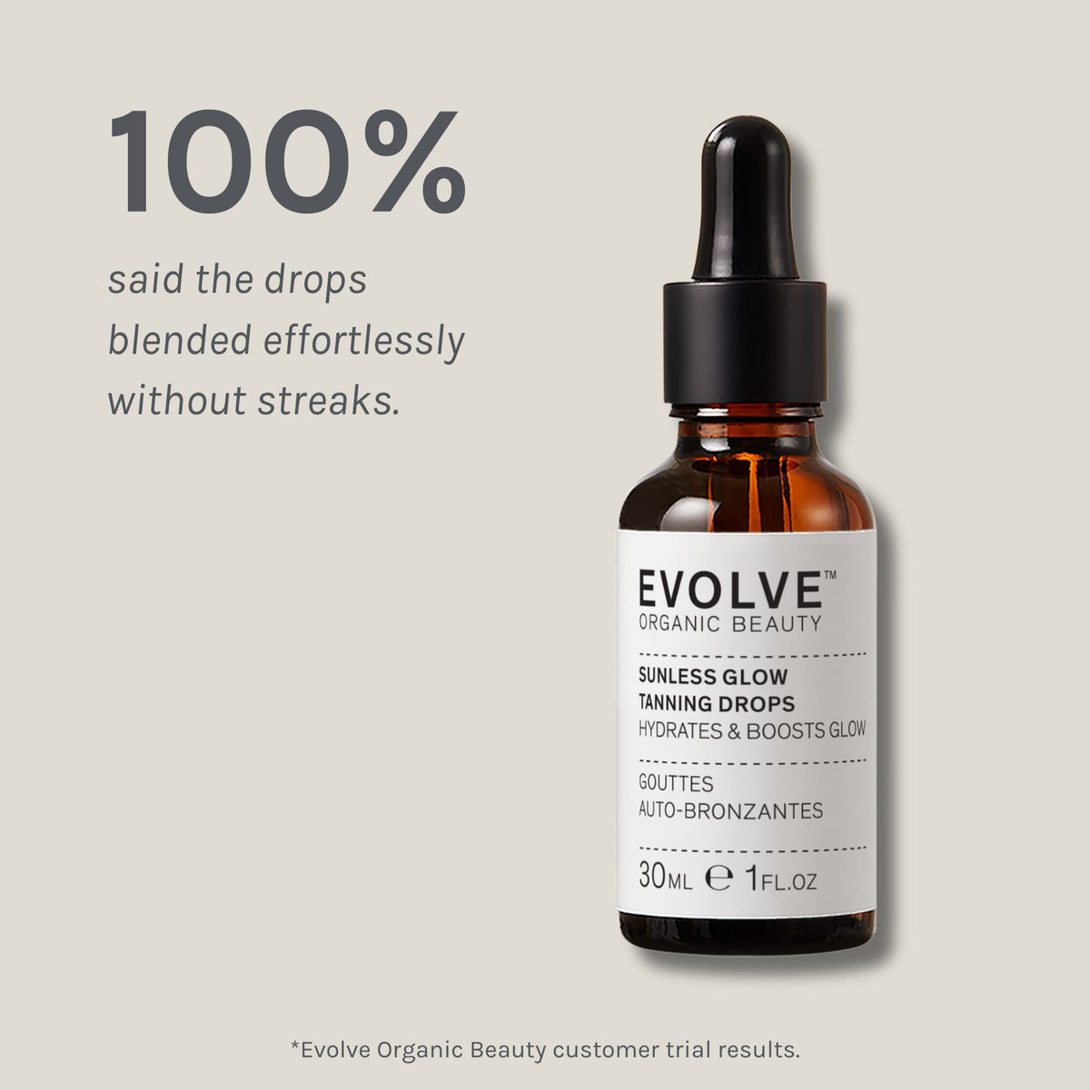 Evolve Sunless Glow Tanning Drops 30ml